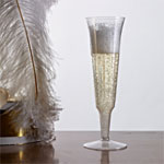 Polystyrene Champagne Glasses